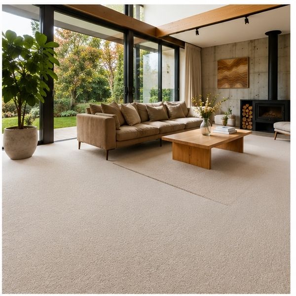 Residential Carpet Steam Extraction — after cleaning